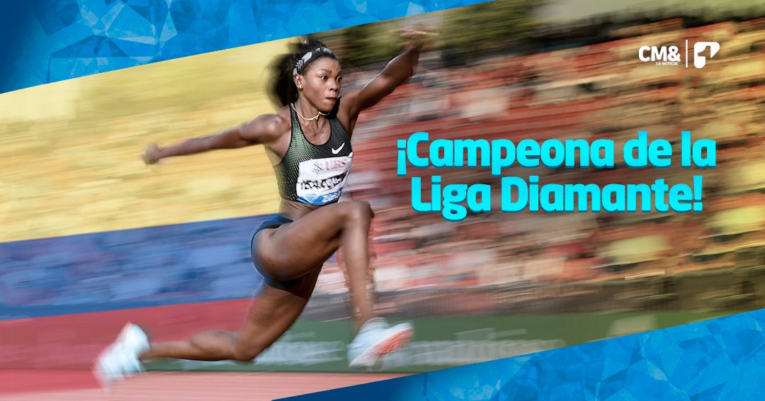 Caterine Ibargüen conquista su quinta Liga