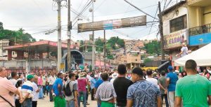 Irónica conmemoración del paro minero por parte de la Mesa Minera