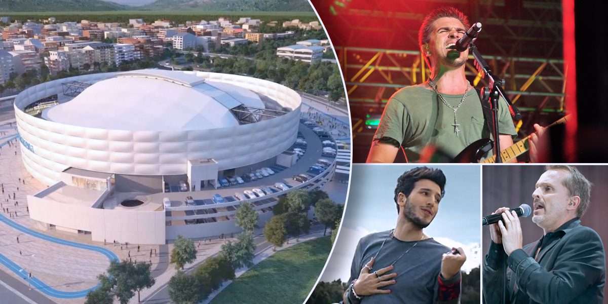 Juanes, Bosé y Yatra de gira por Colombia