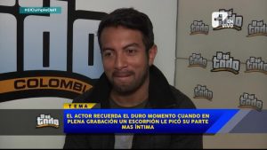 el actor que fue picado por una escorpión en sus partes íntimas