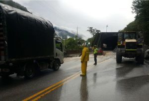 Habilitan el paso de la vía Bogotá – Villavicencio