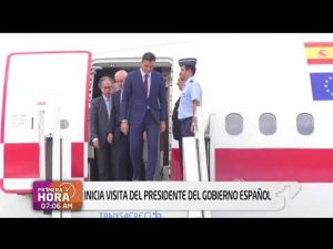 Pdte. Duque recibe a su homólogo español, Pedro Sánchez en su primera visita oficial al país