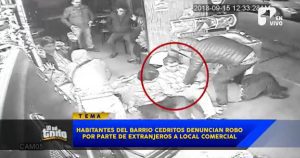 Impresionantes imágenes de atraco en el norte de Bogotá a manos de extranjeros