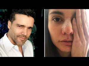 Alejandro García, exnovio de actriz golpeada publica video donde supuestamente es maltratado por ella