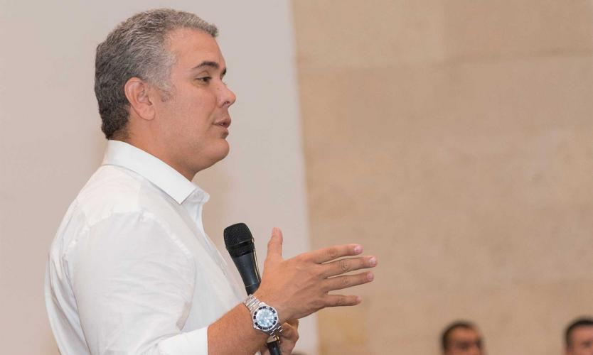 Duque se desmarca de Mindefensa y dice que la protesta es un derecho