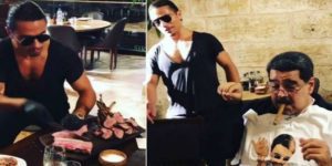 El Banquete de Nicolás Maduro en el lujoso restaurante de Salt Bae
