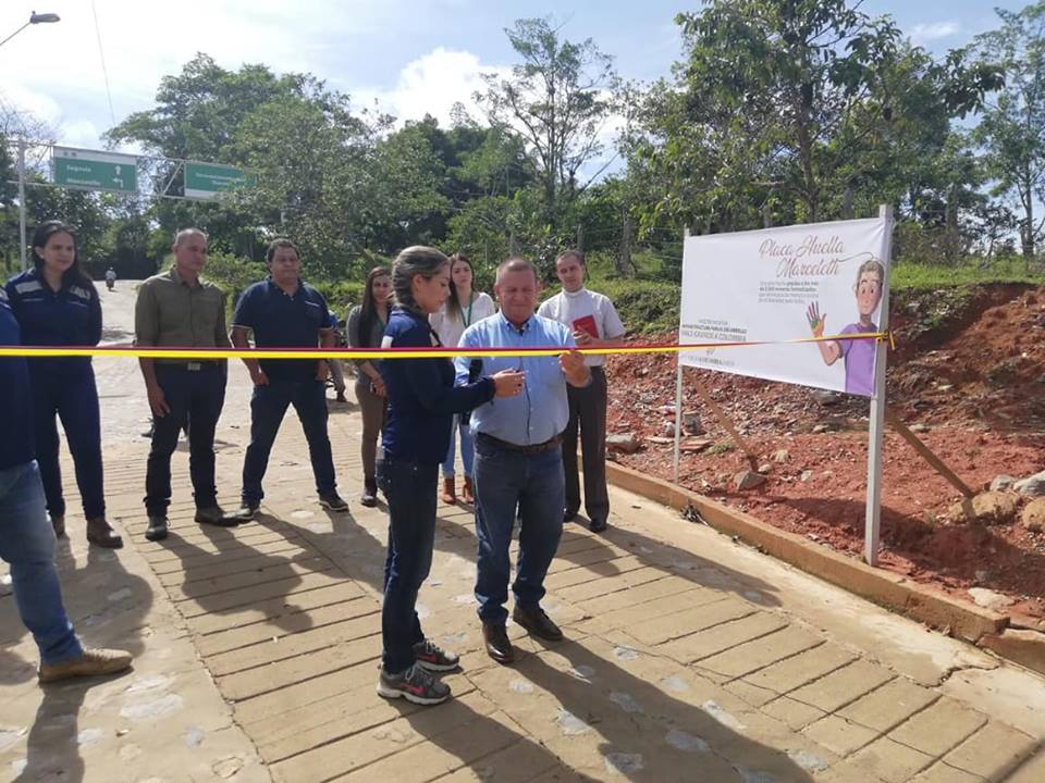 Gran Colombia Gold inauguró la Placa Huella Marceleth en Segovia
