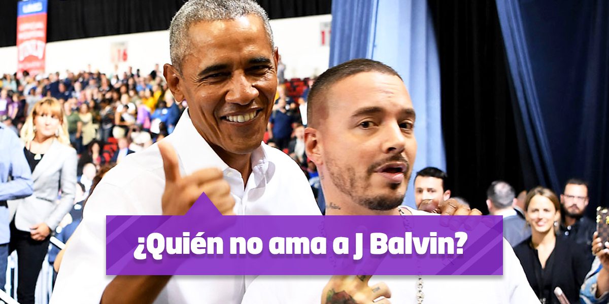 Barack Obama se declara fanático de J. Balvin y del reguetón