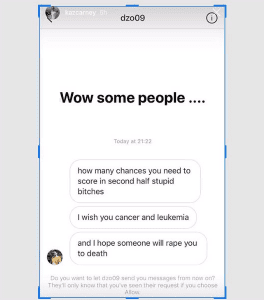 Amenazan de muerte en Instagram a estrella de selección inglesa femenina
