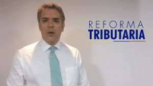El video en la que se critica la reforma tributaria cuando era senador
