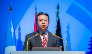 Interpol recibe la renuncia de su presidente, detenido en China