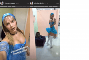 Los sensuales disfraces de Elizabeth Loaiza, ¿te gusta más?