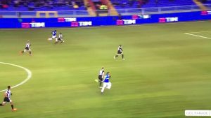 El golazo de Duván Zapata que fue nominado al mejor de la temporada en la Serie A