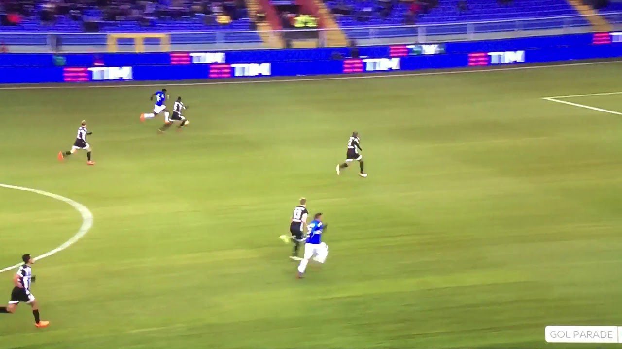El golazo de Duván Zapata que fue nominado al mejor de la temporada en la Serie A