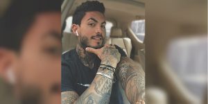 Extraña respuesta de Mateo Carvajal sobre la razón del tatuaje en su cara