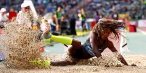 Caterine Ibargüen, finalista en la elección de la Atleta del Año