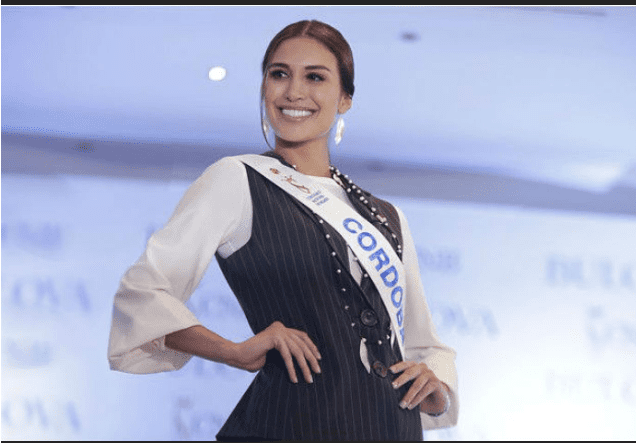 “Serena, firme y feliz” se siente la señorita Córdoba Saray Robayo Bechara