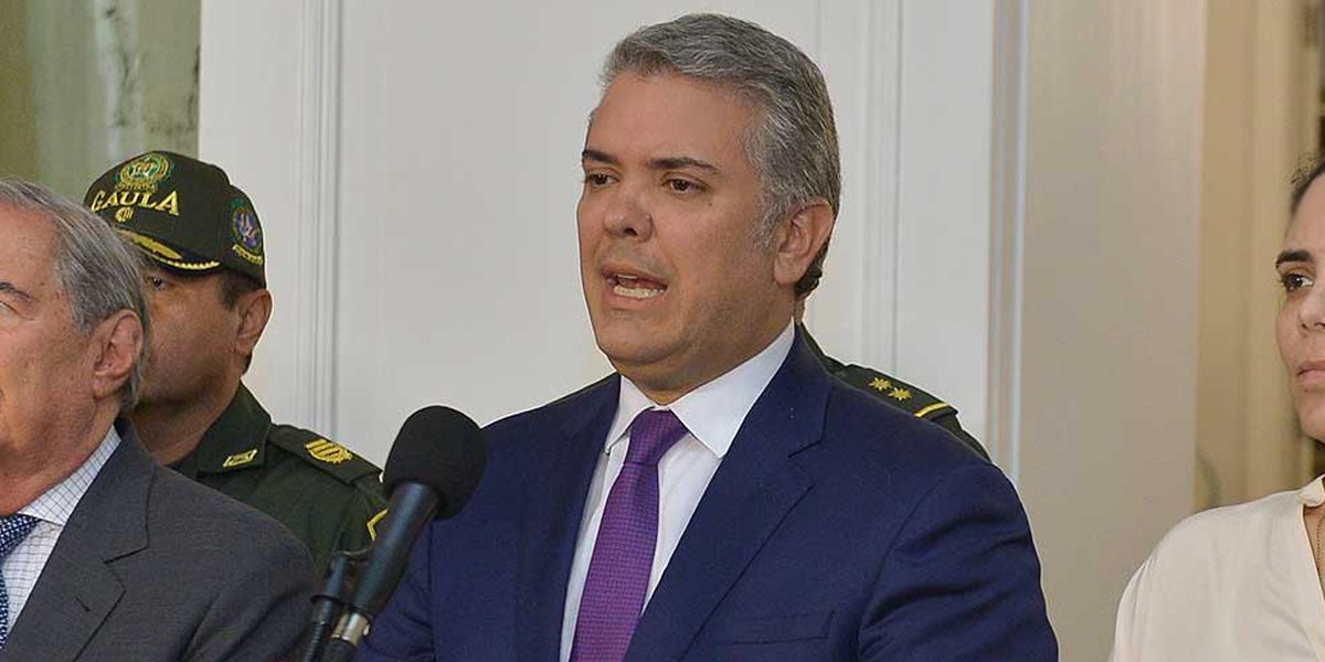 ‘Jamás ha pasado por mi mente un enfrentamiento bélico con Venezuela’: Duque