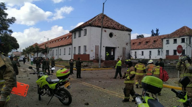 ELN se atribuye la autoría del atentado contra la Escuela General Santander