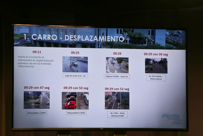 Así fue el recorrido del carro bomba que explotó en la Escuela General Santander