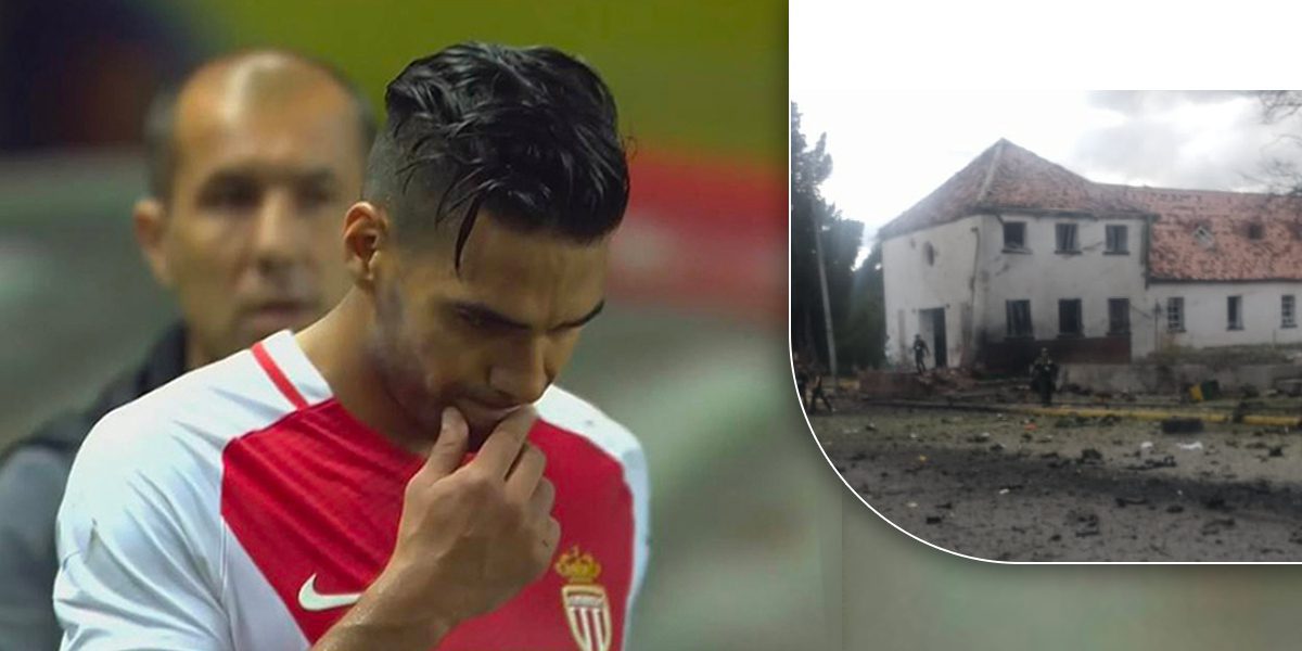 Falcao rechaza atentado en Bogotá y pide ‘paz para Colombia’
