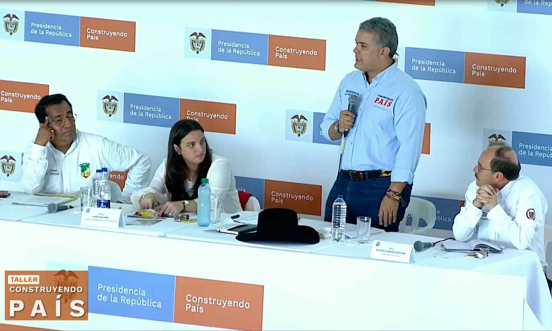 “O se desmovilizan o lo que van a enfrentar es todo el peso del Estado”: Duque al ELN
