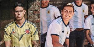 En redes prefieren la camiseta de Argentina que la de Colombia