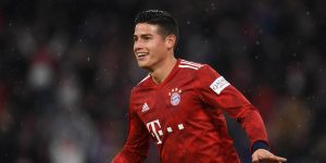 ¡Intratable! Mira el triplete de James en la goleada del Bayern ante Mainz