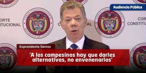 ‘Única alternativa efectiva para acabar cultivos de coca es erradicación voluntaria’
