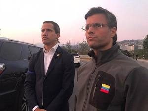 Juan Guaidó y Leopoldo López anuncian “fase final” del régimen de Maduro en Venezuela