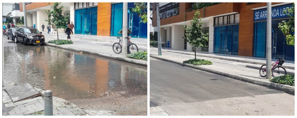 Alcaldía Mayor tapó hueco de la calle 99 con 11 por presión de la iniciativa Adopta un Hueco