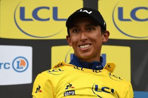 Egan Bernal se fracturó la clavícula y se perderá el Giro de Italia