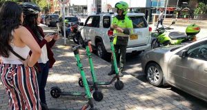 Patinetas eléctricas no pueden operar en espacios públicos