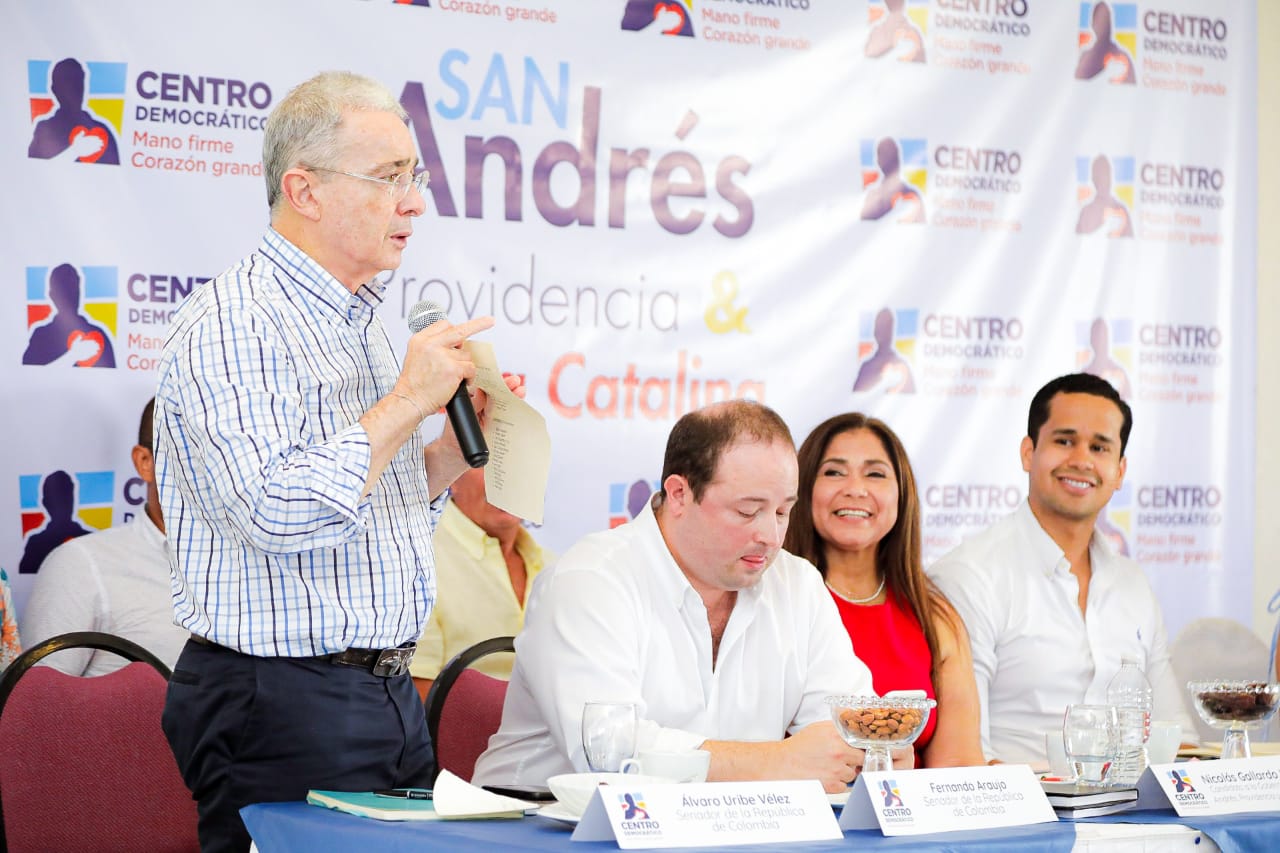 Así terminó el taller del Centro Democrático en San Andrés