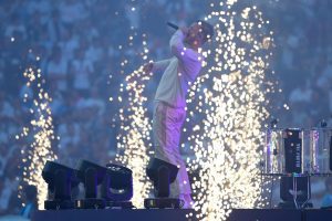 [Fotos] Así fue la presentación de Imagine Dragons en la final de la Champions League
