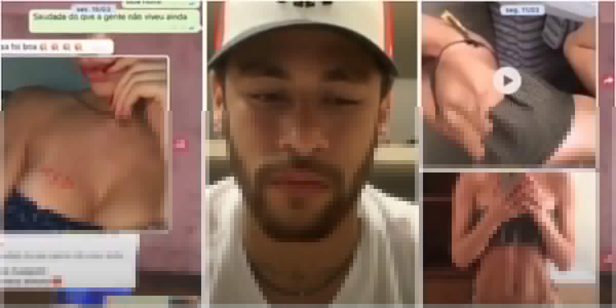 neymar fotos chats whatsapp mujer que lo acusó de violacion