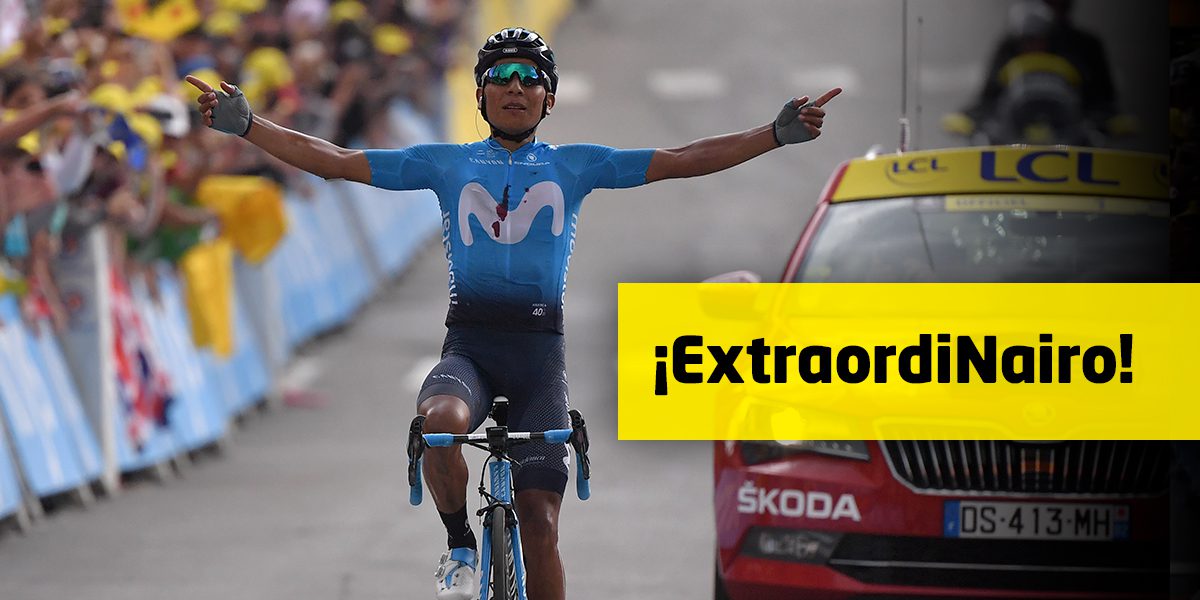 Quintana gana la etapa 18 del Tour y se mete en el top 10 de la general