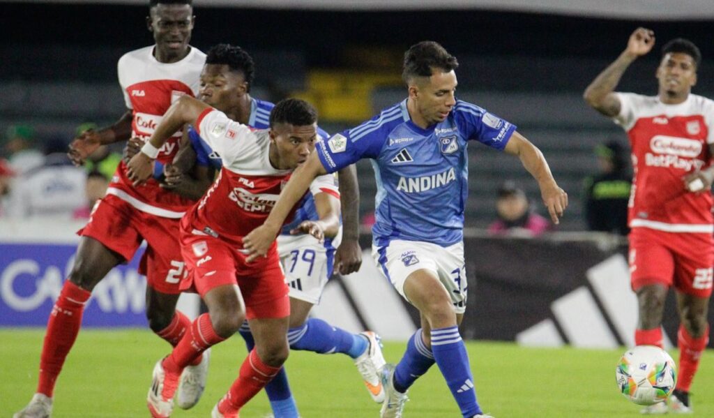 Millonarios y Santa Fe hicieron dormir a los hinchas: pálido empate sin goles en El Campín