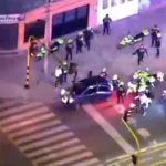 Capturan a presunto ladrón tras persecución en Bogotá