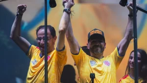 «Ustedes gobernaron para un 40 % y nosotros lo haremos para todo Colombia»: Abelardo De la Espriella a la «cepedista» Diana Ángel