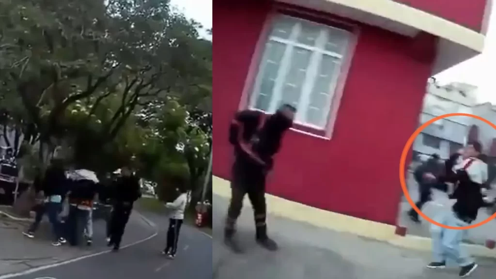 ¡Caos en Engativá! Hombres armados intimidaron a agentes de tránsito para recuperar moto inmovilizada