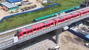 ¡Gran avance! Tren del Metro de Bogotá supera con éxito 5.7 kilómetros de pruebas en el viaducto