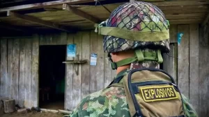 Ataque con drones deja un soldado herido en Cauca