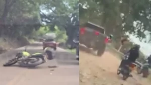 Atentado contra comandante de Policía deja dos heridos