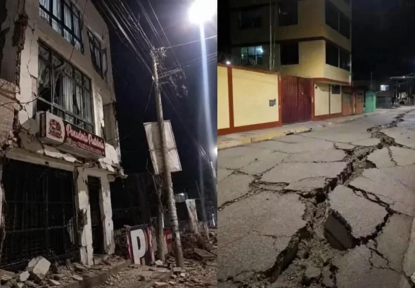 Caos tras fuerte sismo en Perú: confirman cinco muertos y graves daños en varias localidades Caos tras fuerte sismo en Perú: confirman cinco muertos y graves daños en varias localidades
