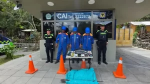 Capturan a falsos operarios de telecomunicaciones en Bogotá