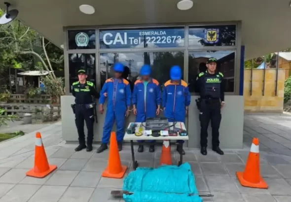 Capturan a falsos operarios de telecomunicaciones en Bogotá