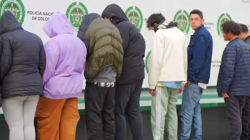 Desarticulan banda ‘Los Seguros’ en Bogotá
