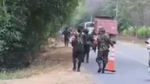 Disidencias de las Farc intentaron instalar retén en Cauca