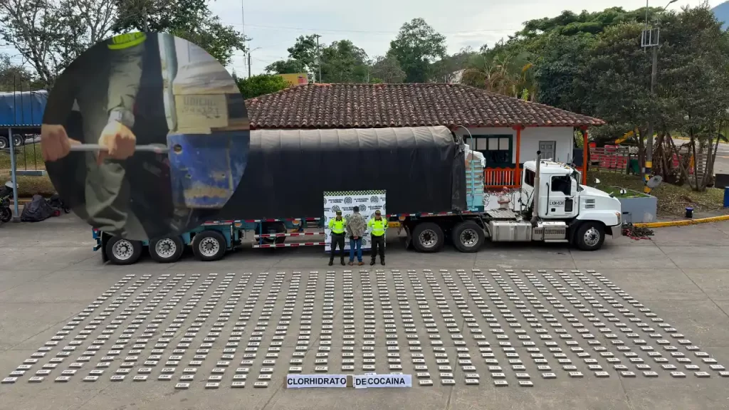 Incautan 710 kilos de cocaína en Quindío